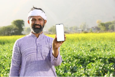Rural family engaging with portal